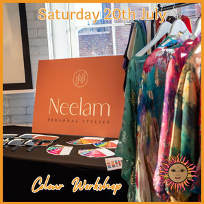 Saturday 20th July Ticket | Colour, Style, Moodboarding & Jewellery Workshops